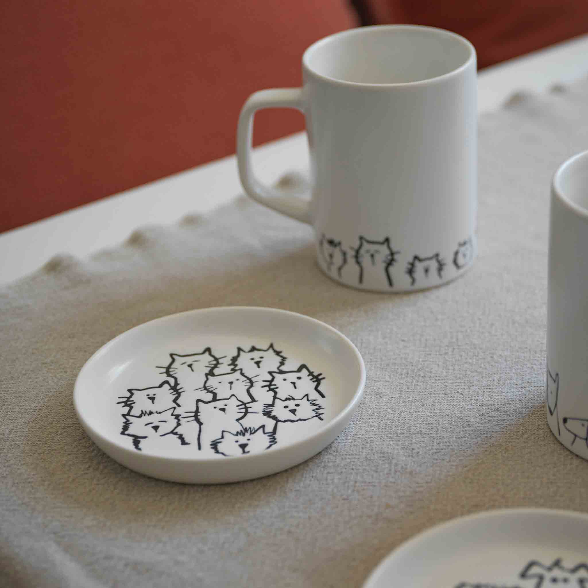 Cuppa Color Coaster | Random Cats