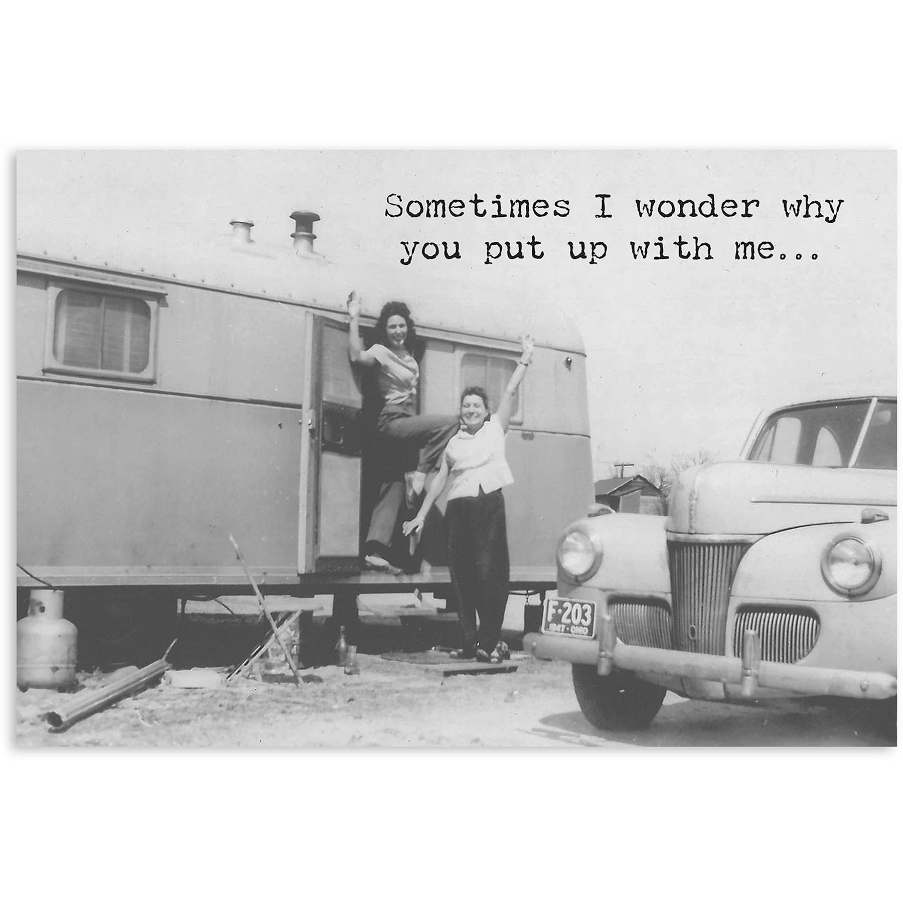 We're Even Greeting Card - Friend