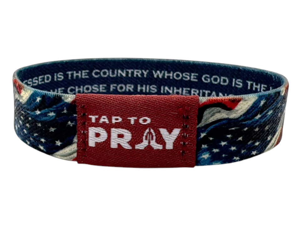 Tap To Pray™ Wristbands - Patriot