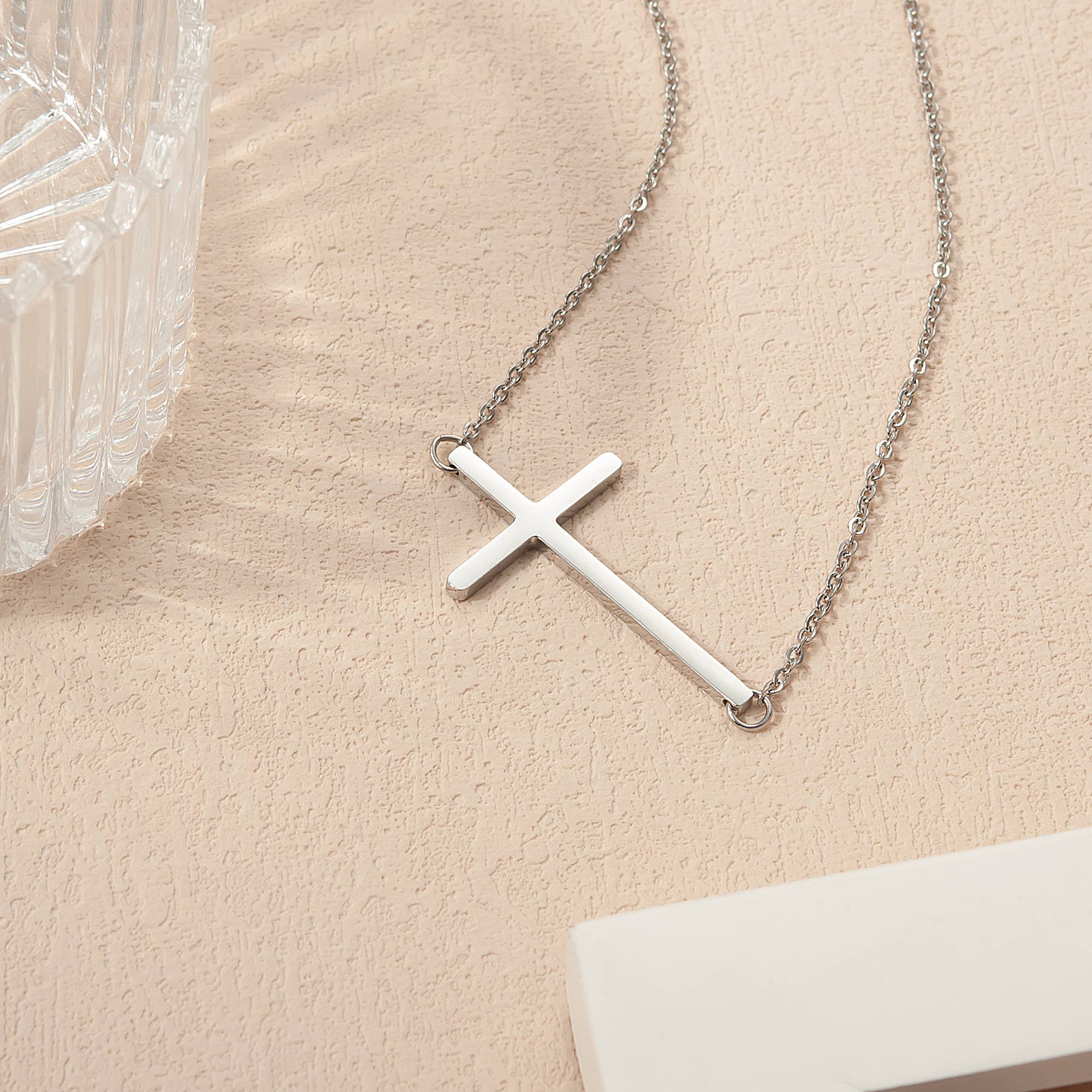 Motivational Jewelry God Daughter - Cross Necklace