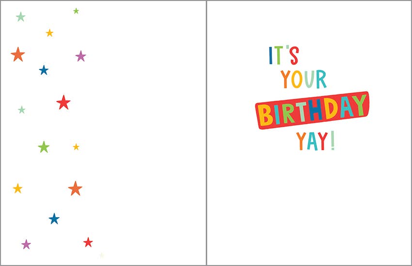 Birthday Greeting Card Skateboarding Tiger