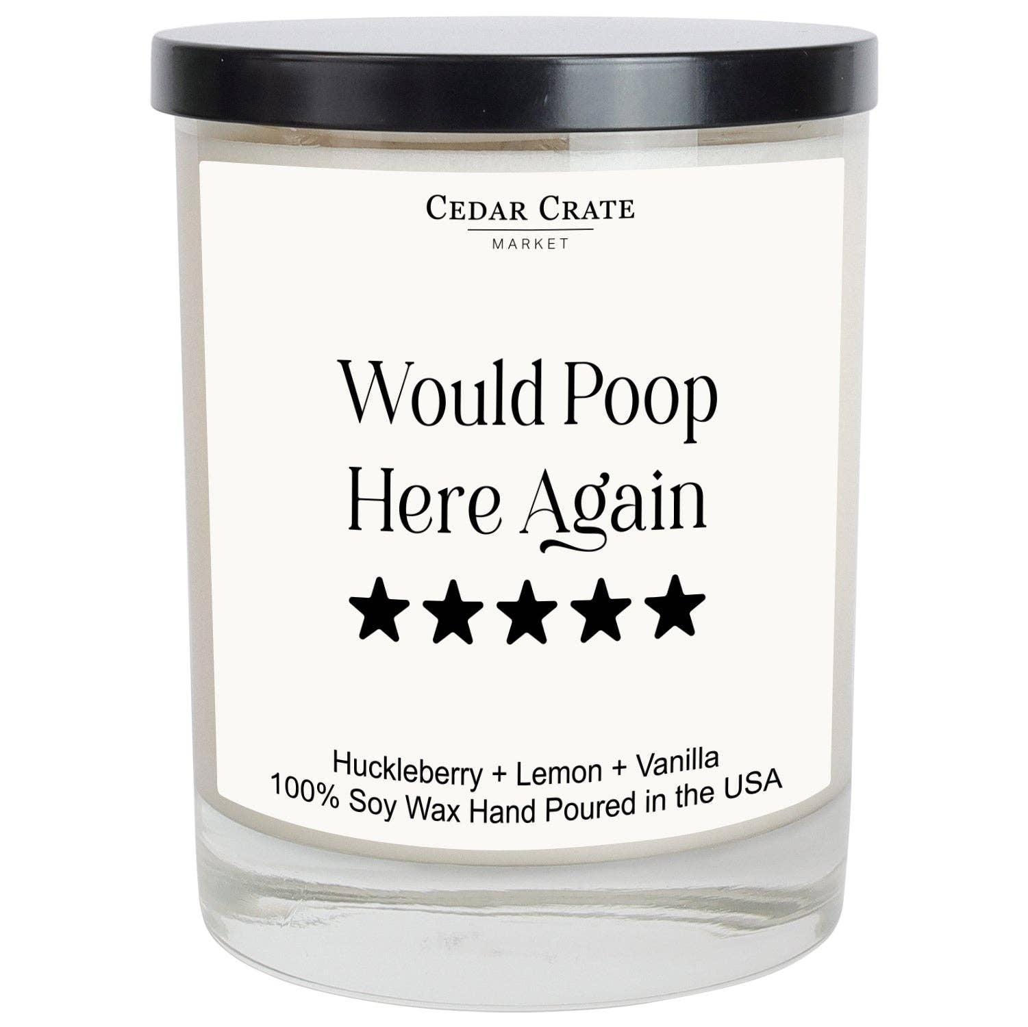 Funny Candle Would Poop Here Again
