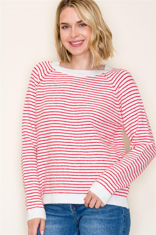 Striped Pullover Sweater
