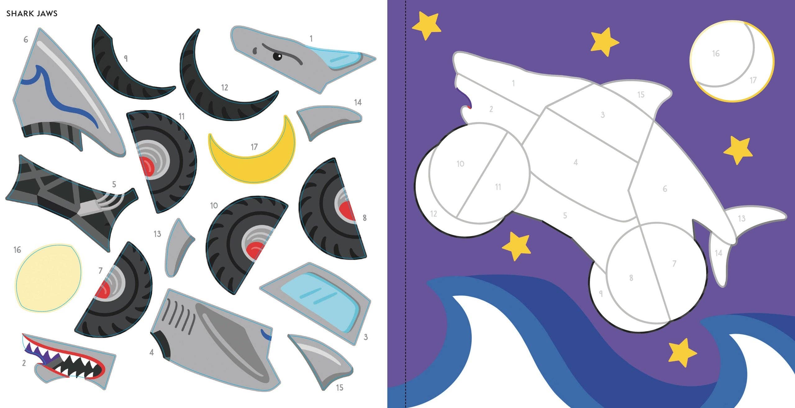 My First Color-by-Sticker Book - Monster Trucks