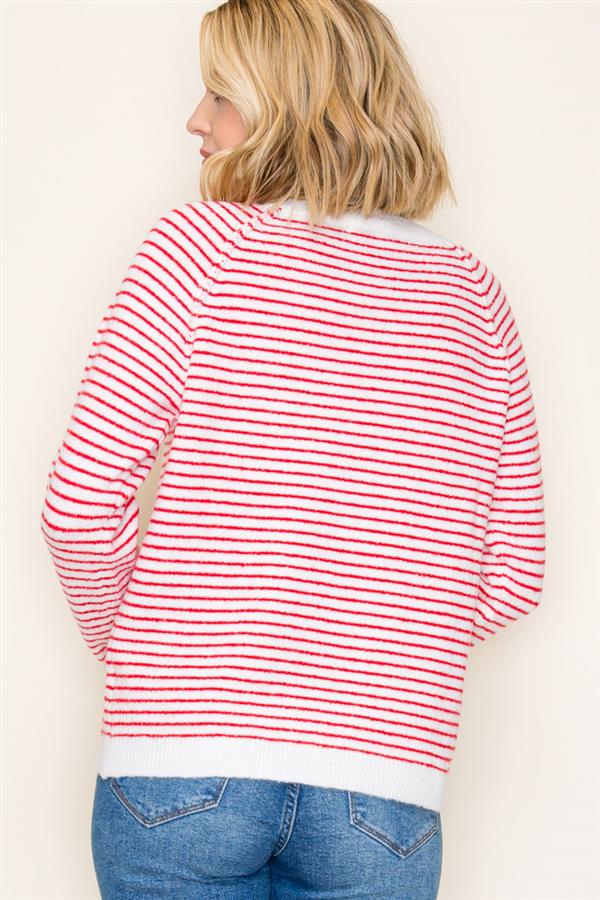 Striped Pullover Sweater