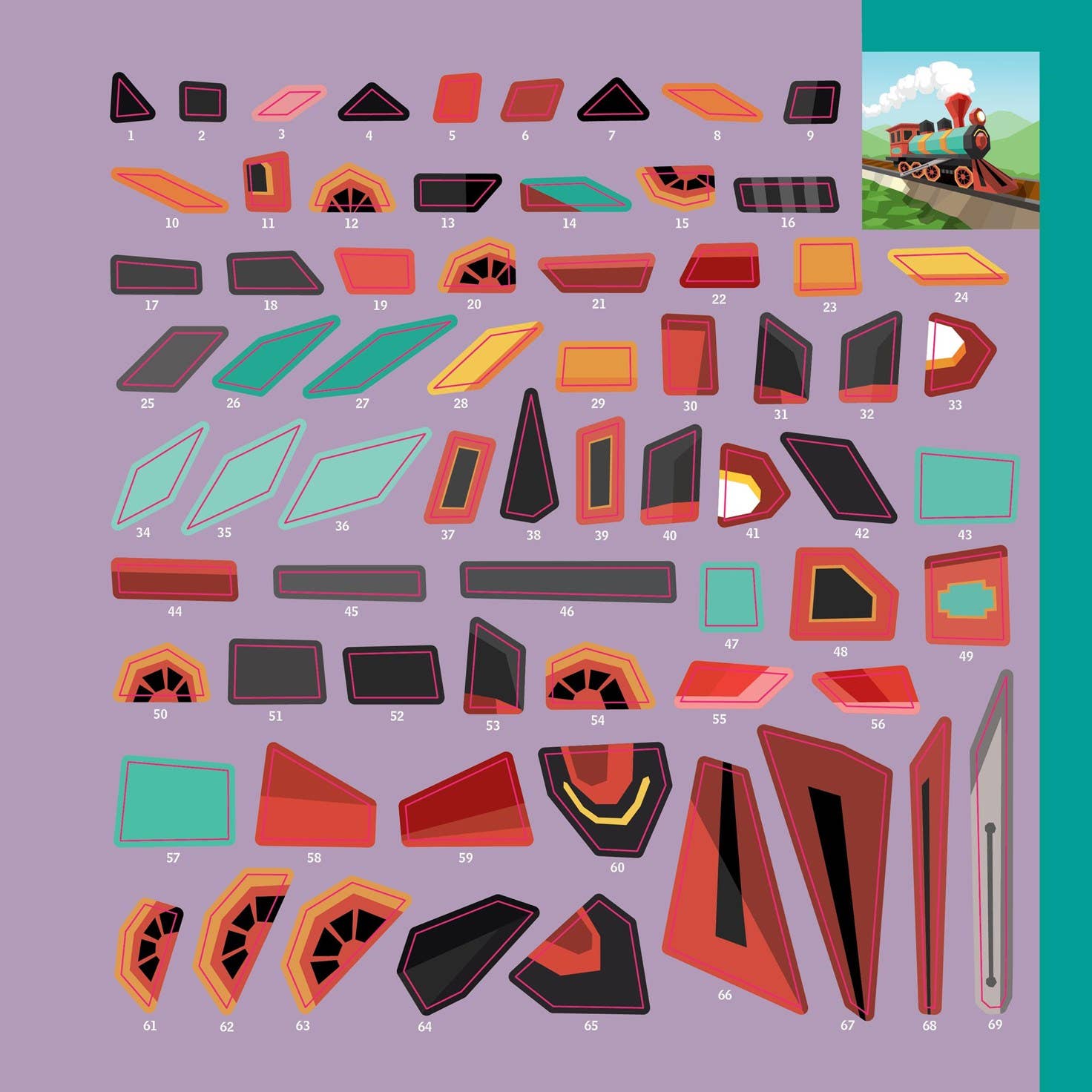 Paint by Sticker Kids: Trucks, Trains & More