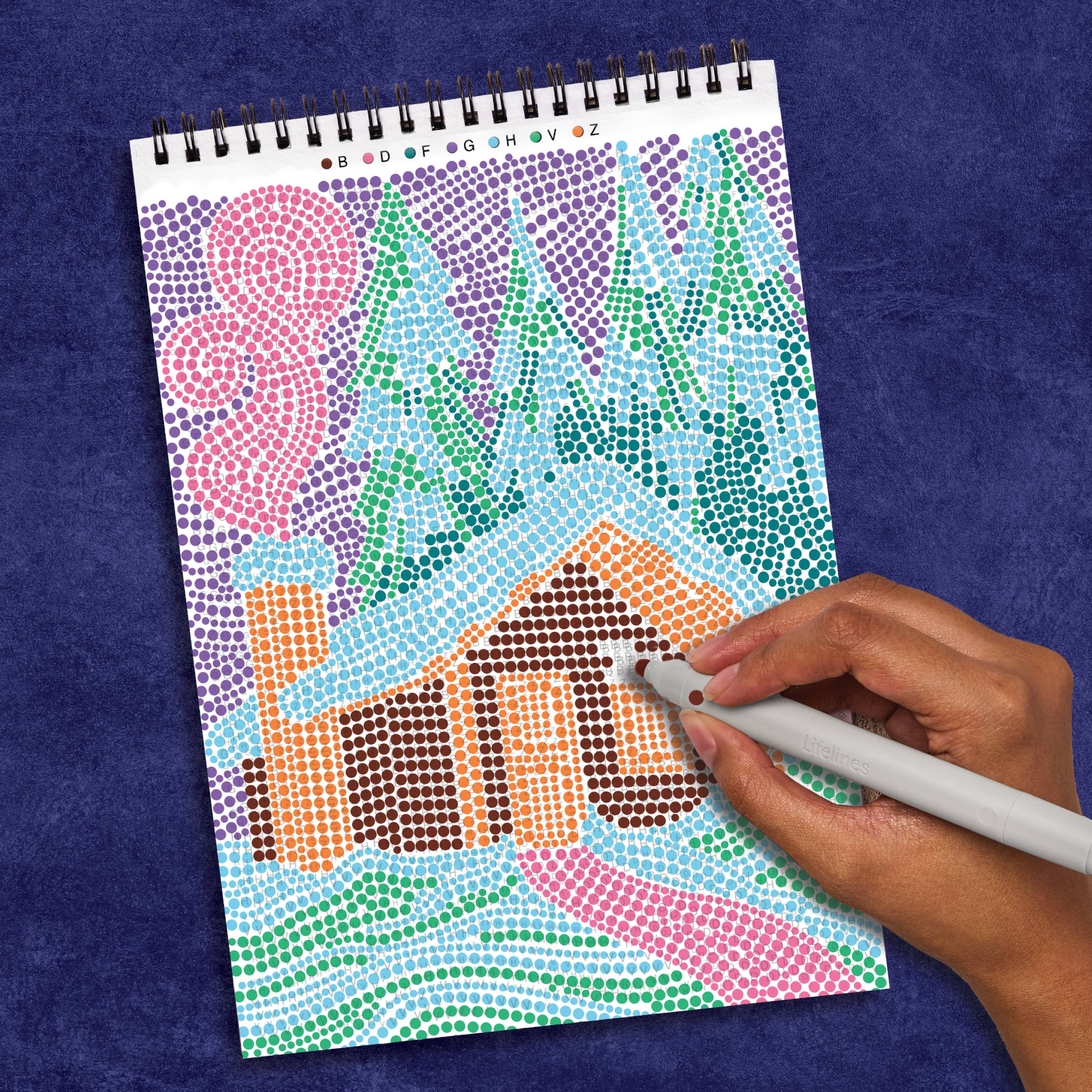 FlowArt Dot By Letter - Snowed In