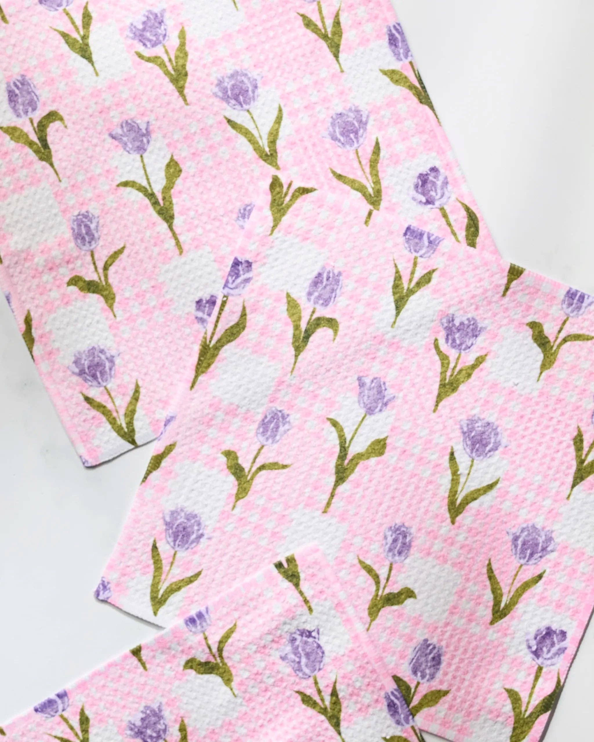 Geometry Tulip Town Dishcloth Set