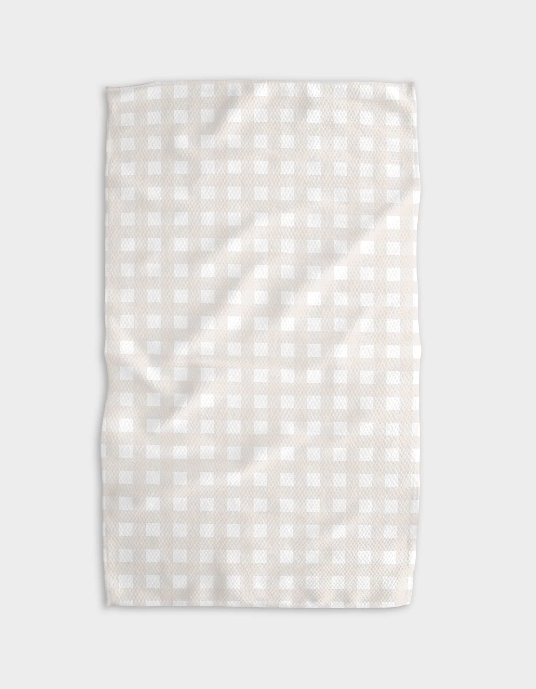 Geometry Gigi Beige Tea Towel