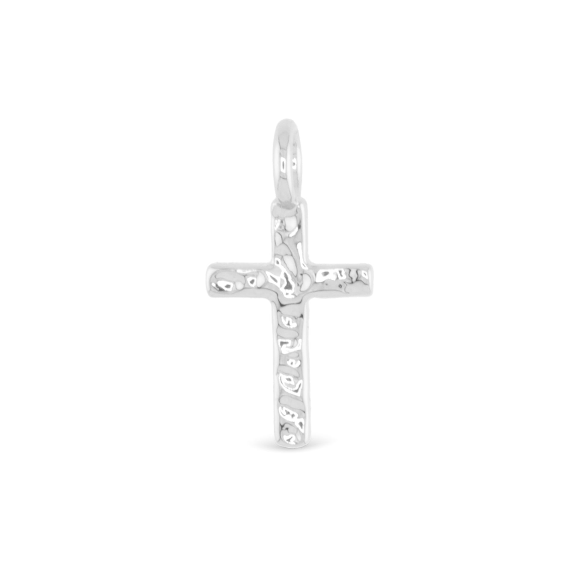 Silver Cross Charm
