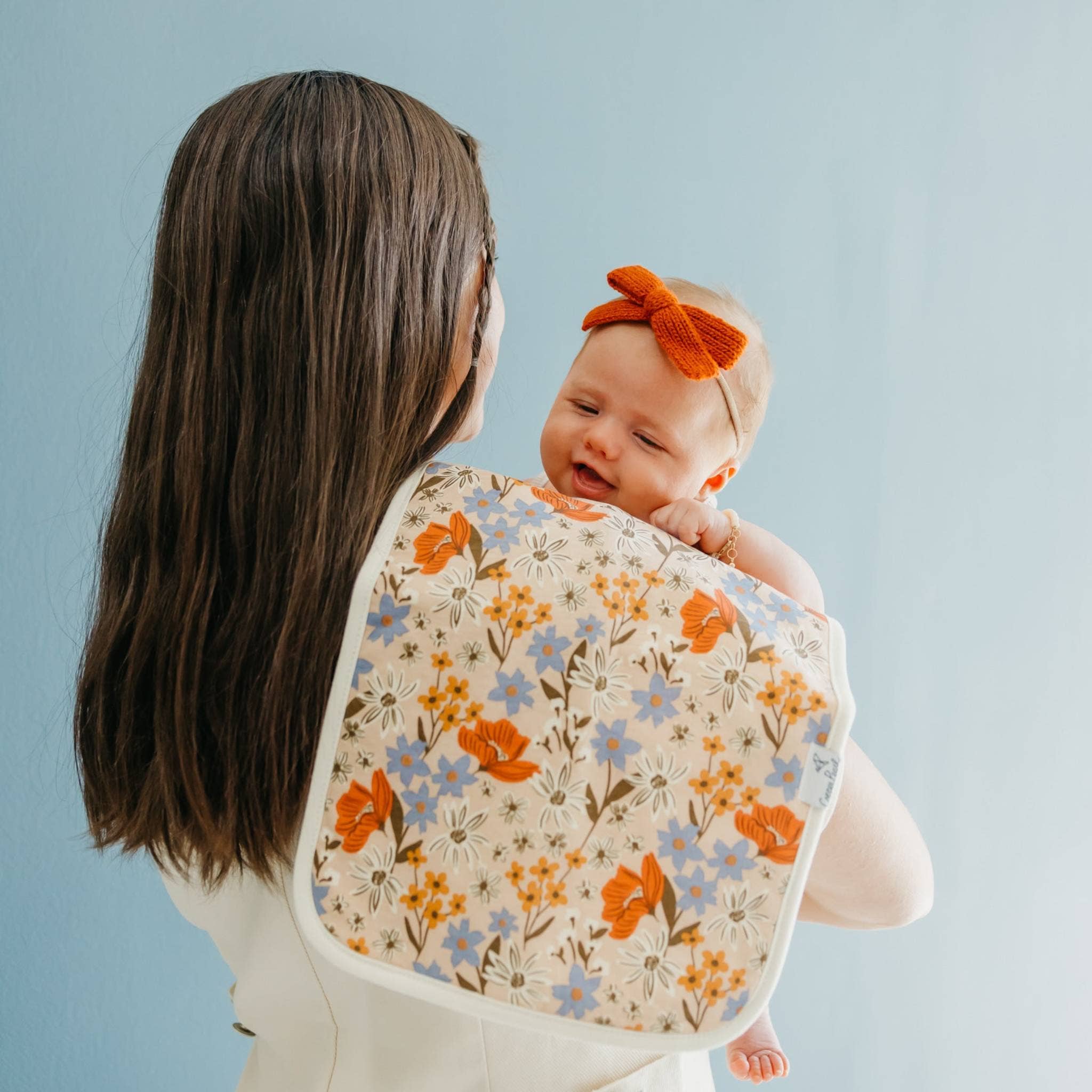 Copper Pearl Eden Premium Burp Cloth Set