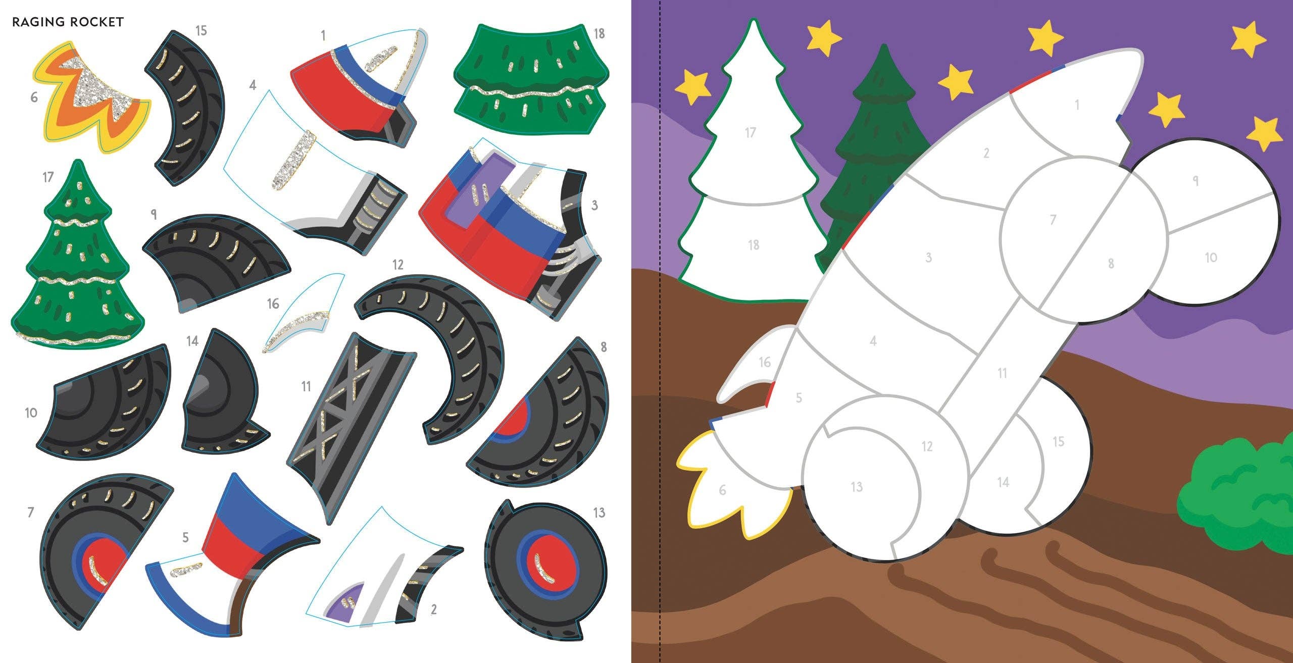 My First Color-by-Sticker Book - Monster Trucks