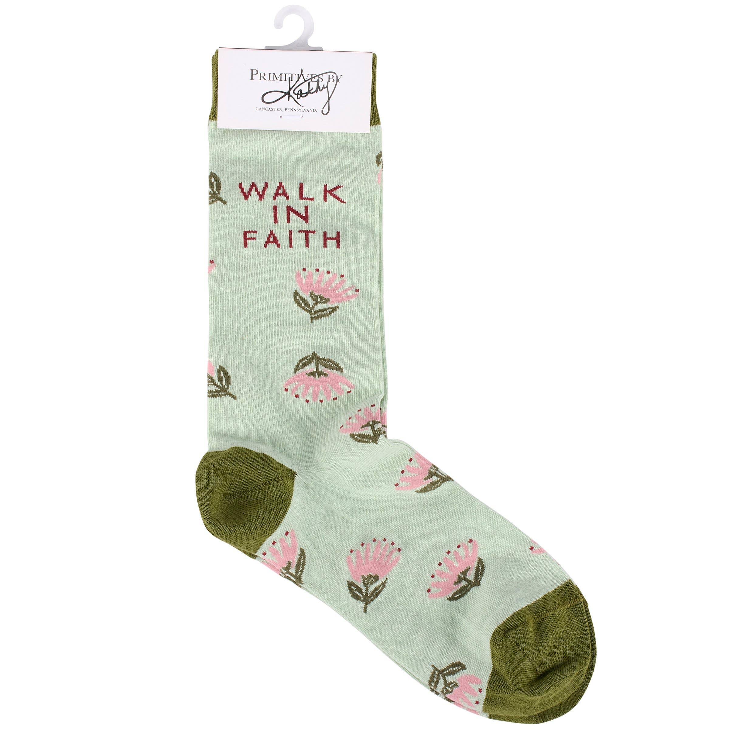 Walk In Faith Socks