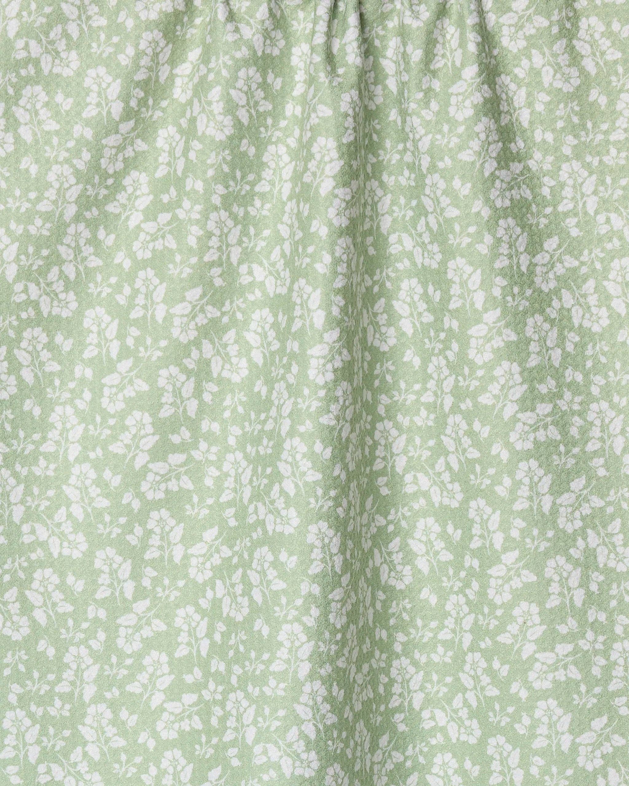 Geometry Sage Garden Tea Towel