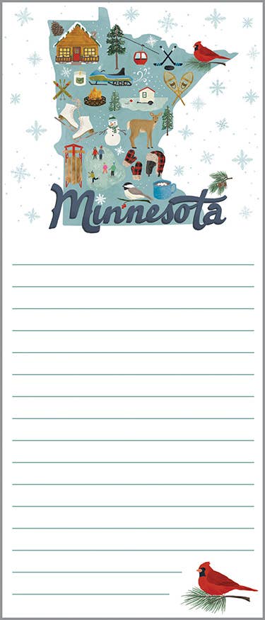 List Pad - Winter Minnesota