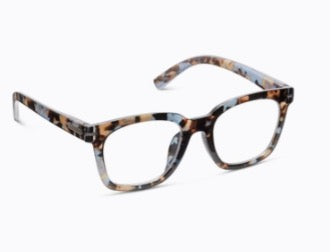 * Peepers To The Max Blue Light Reading Glasses - Blue Quartz