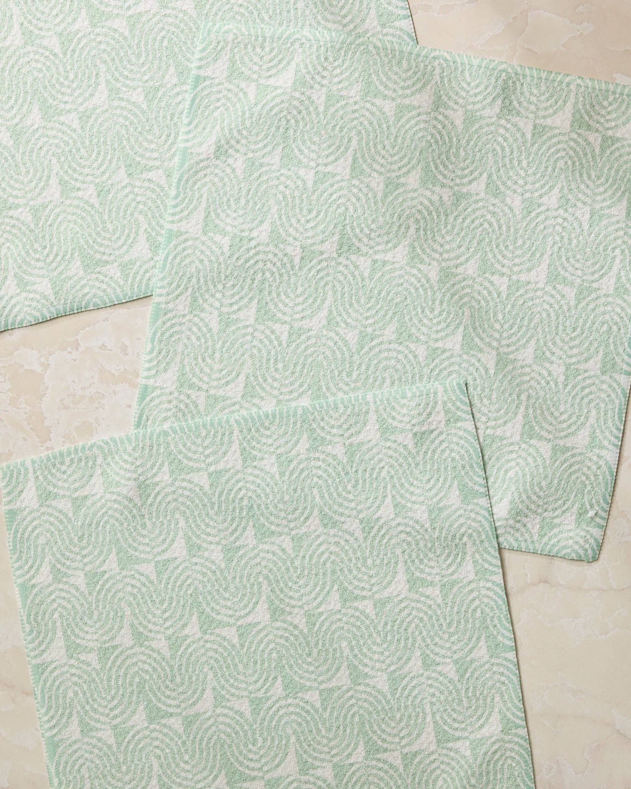 Swirl Land Dishcloth Set