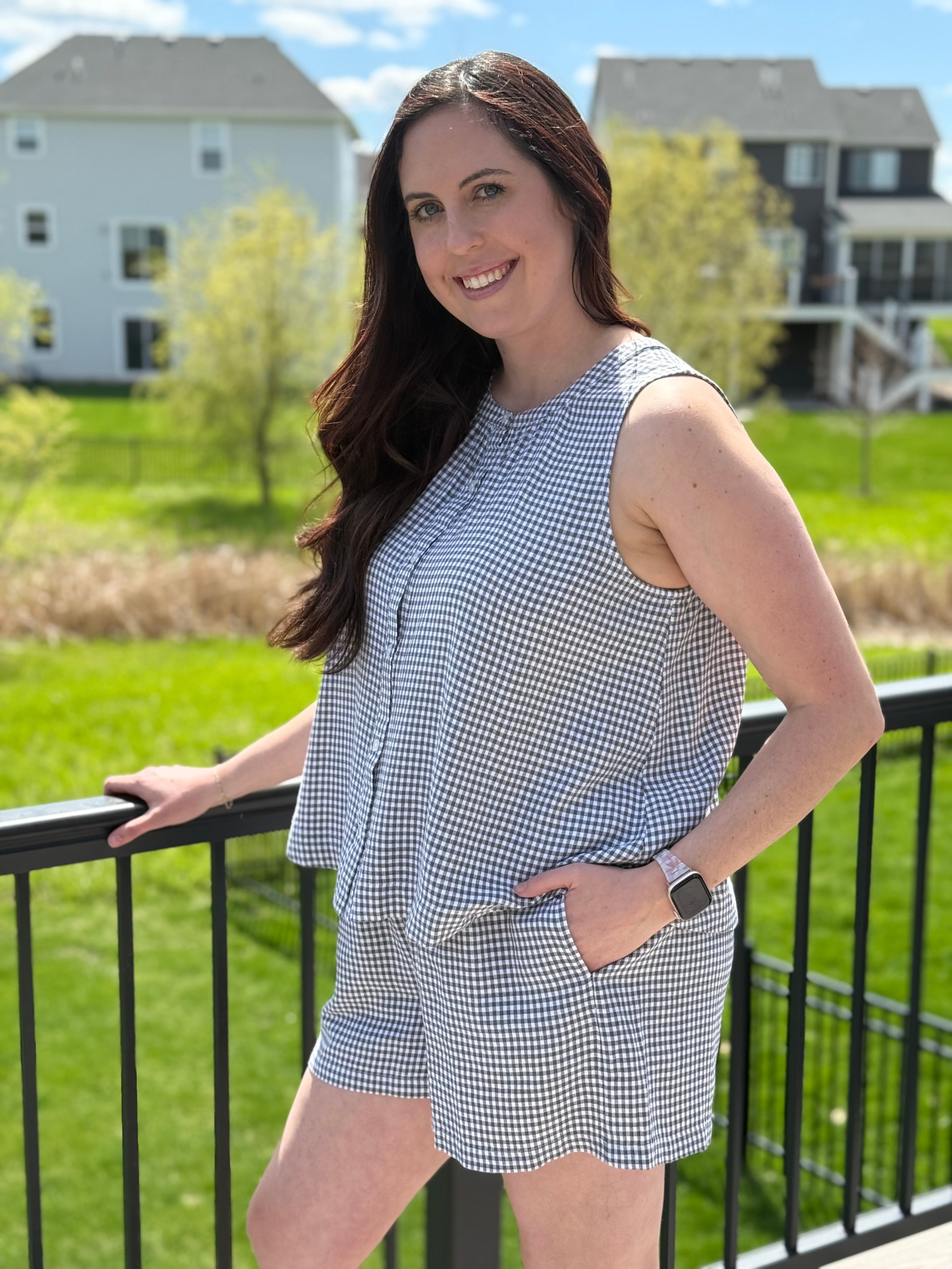 Caelis Gingham Shorts