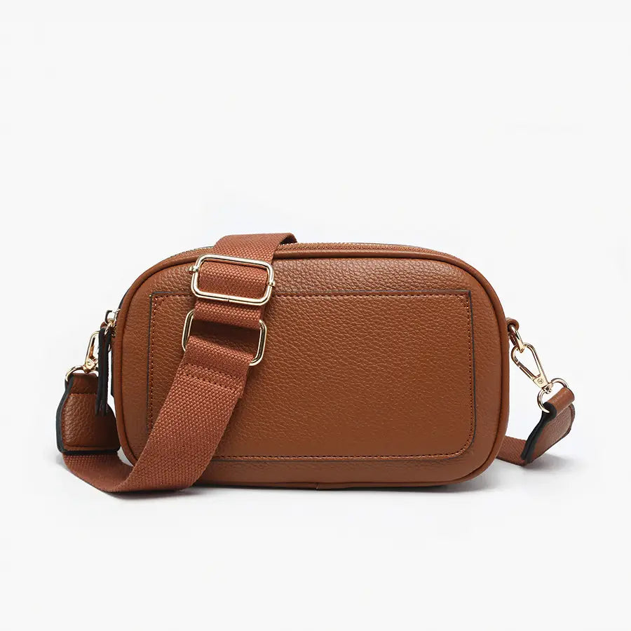 Sky Dual Zip Crossbody Bag