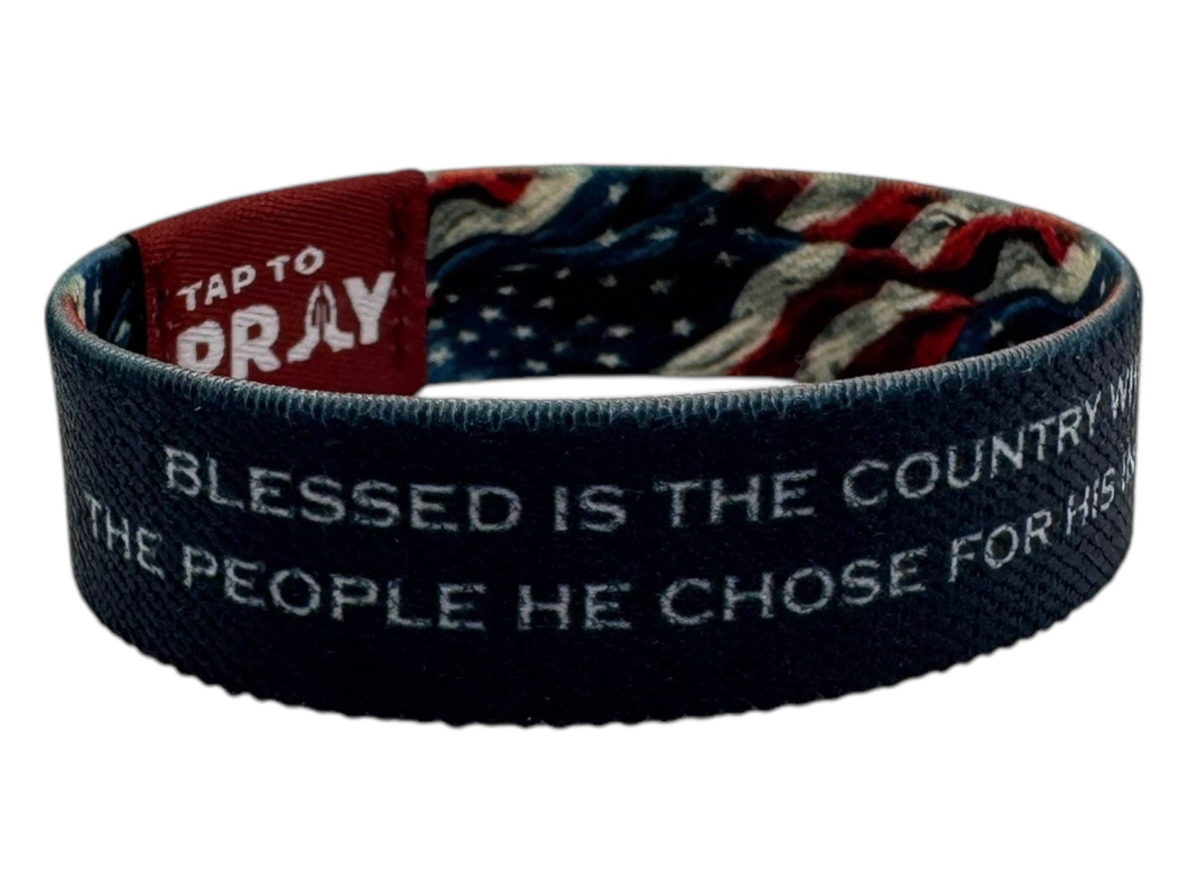 Tap To Pray™ Wristbands - Patriot