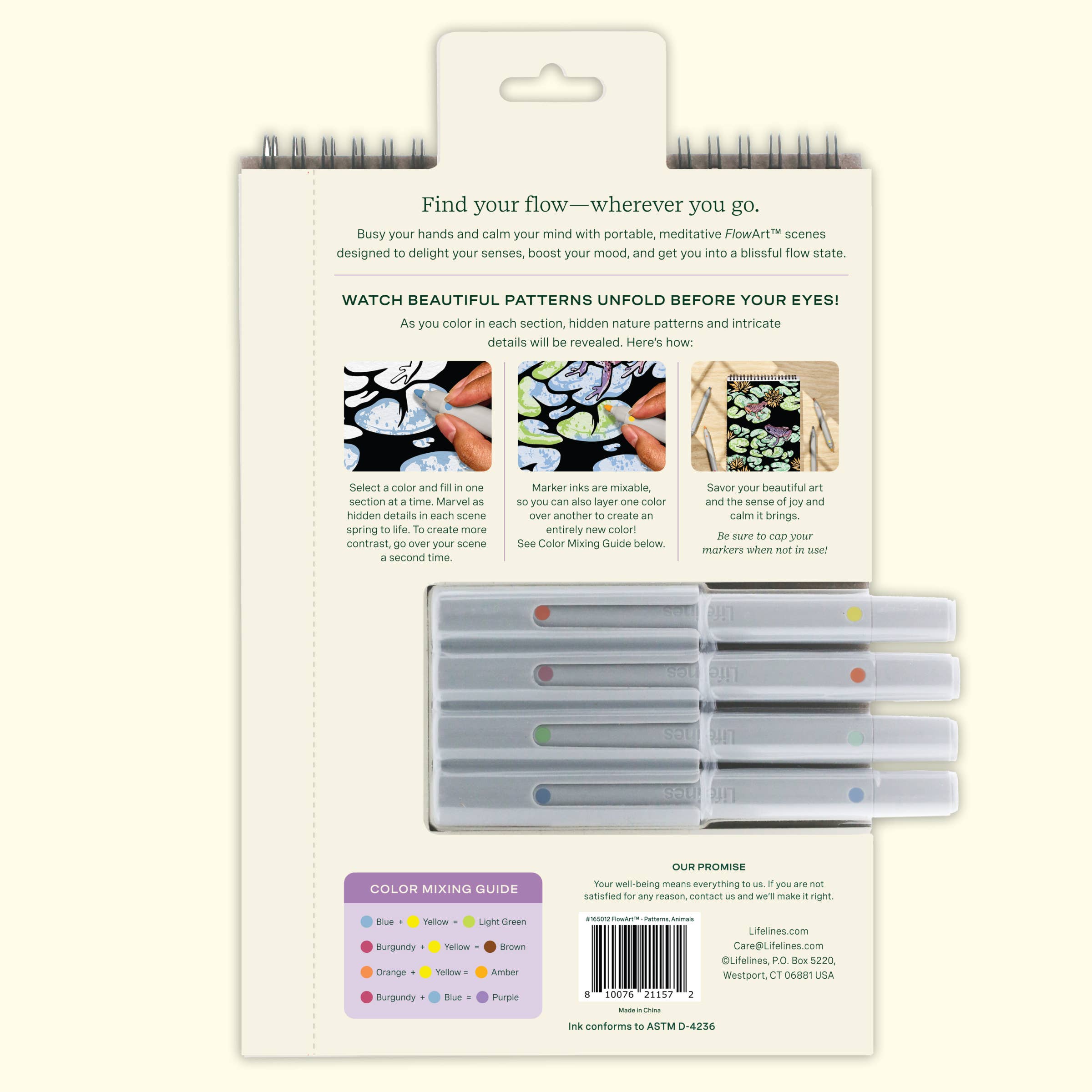 FlowArt Hidden Pattern Animals