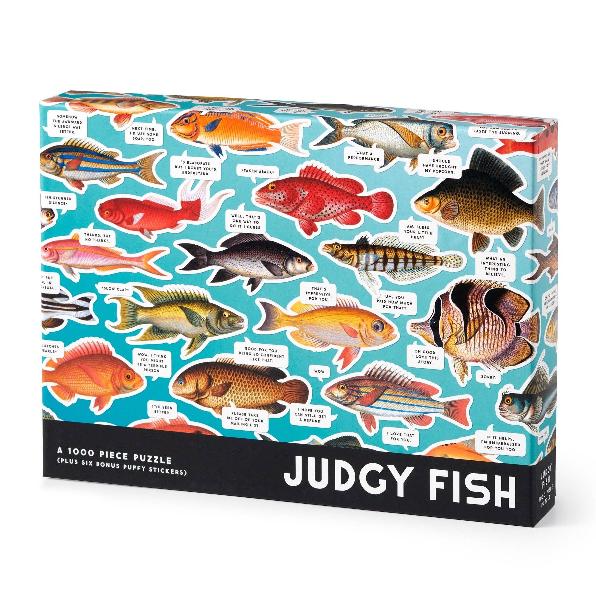 Brass Monkey Judgy Fish 1000 Piece Puzzle