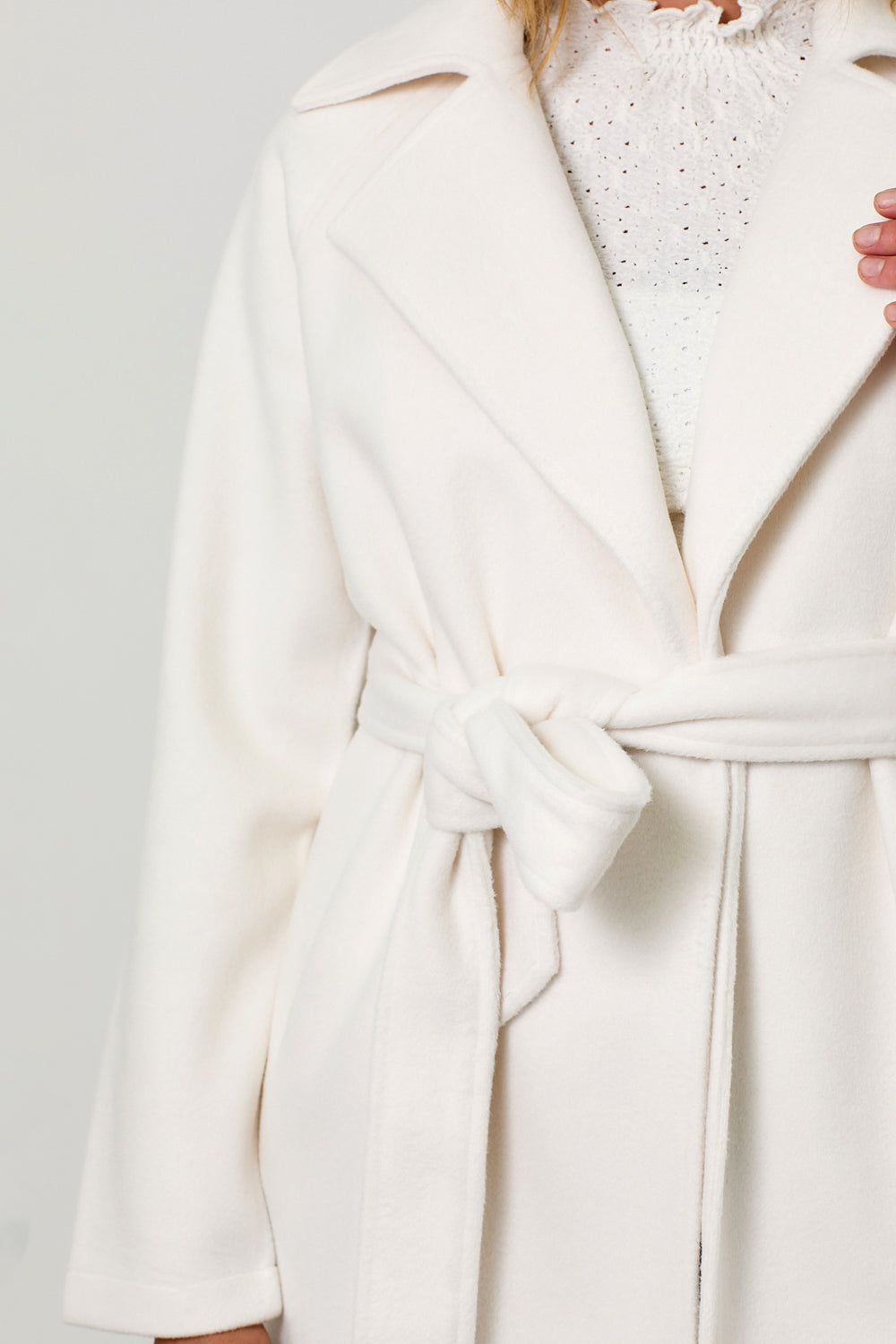 Lapel Collar Robe Coat