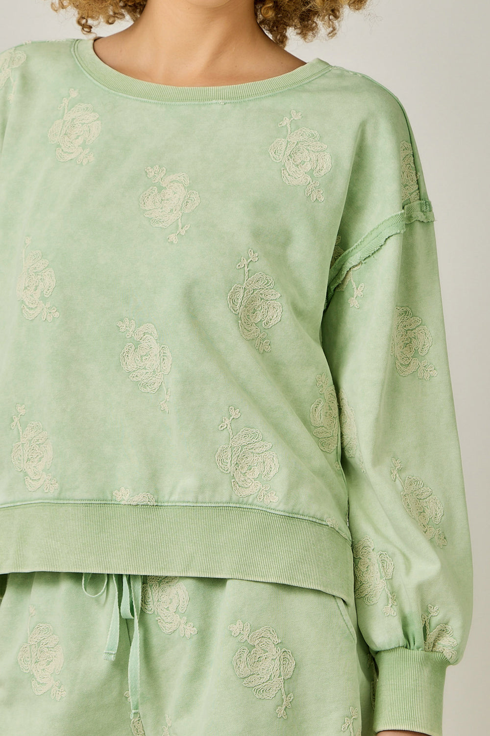 Essential Embroidered Sweatshirt