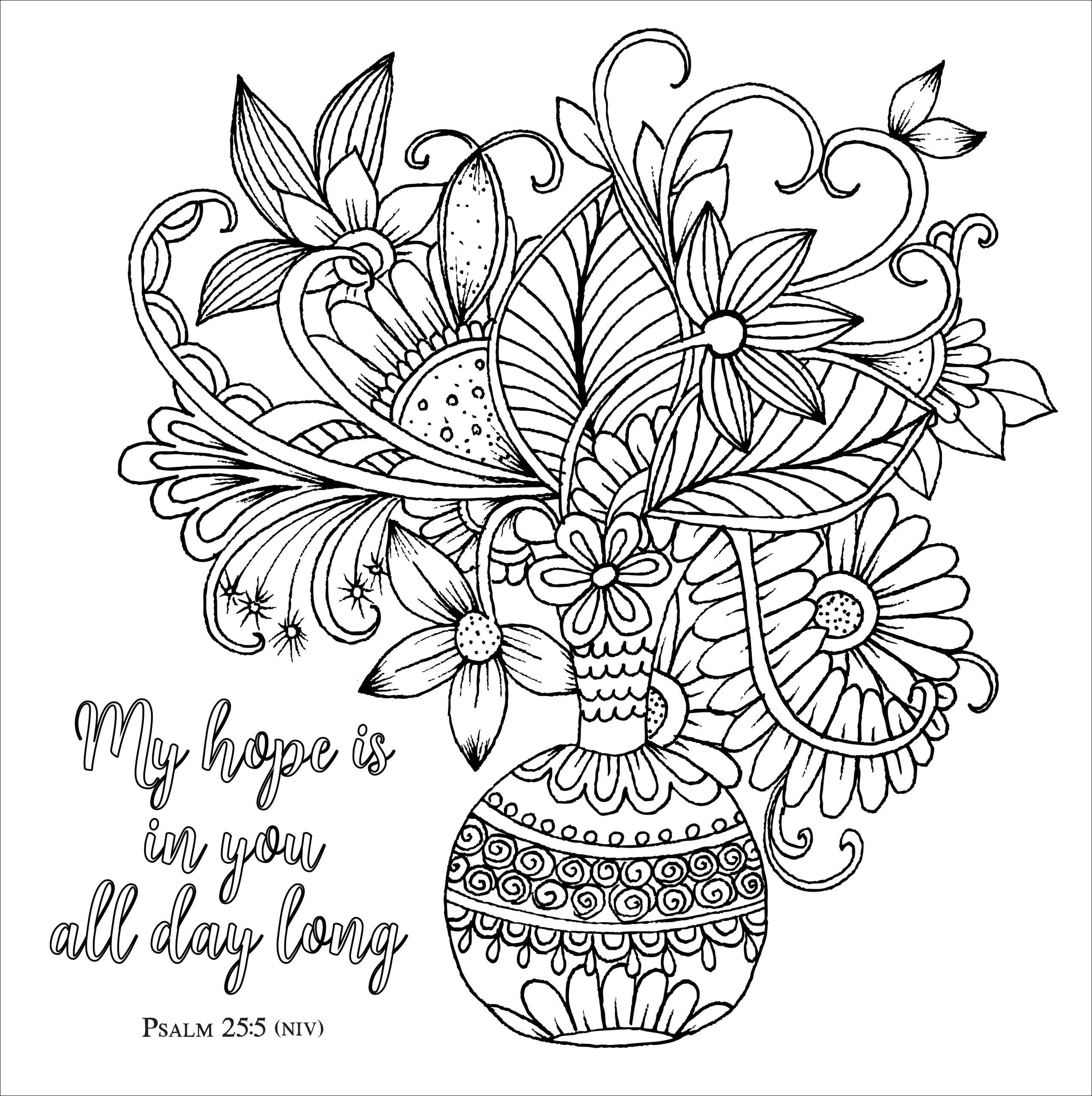 Blessed Artist's Coloring Book