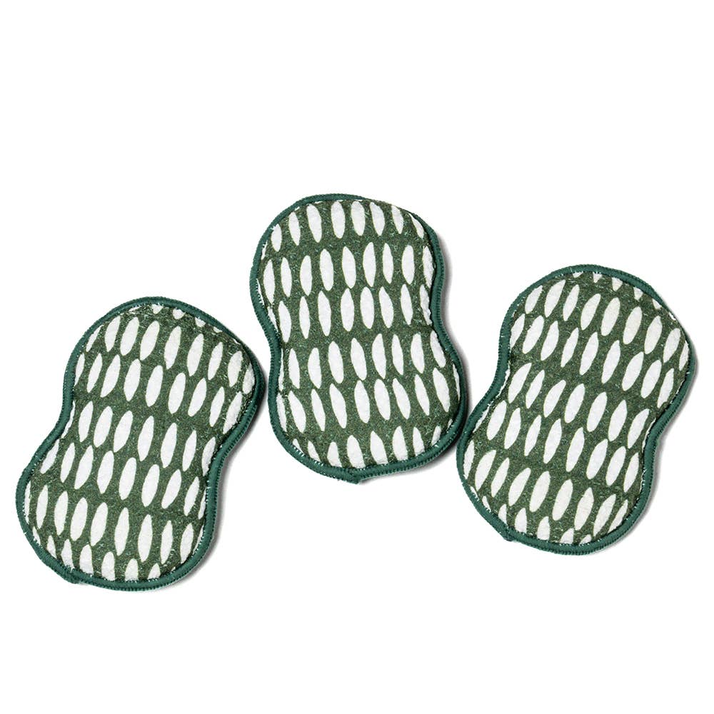 RE:usable Sponge Set of 3 - Beans Design