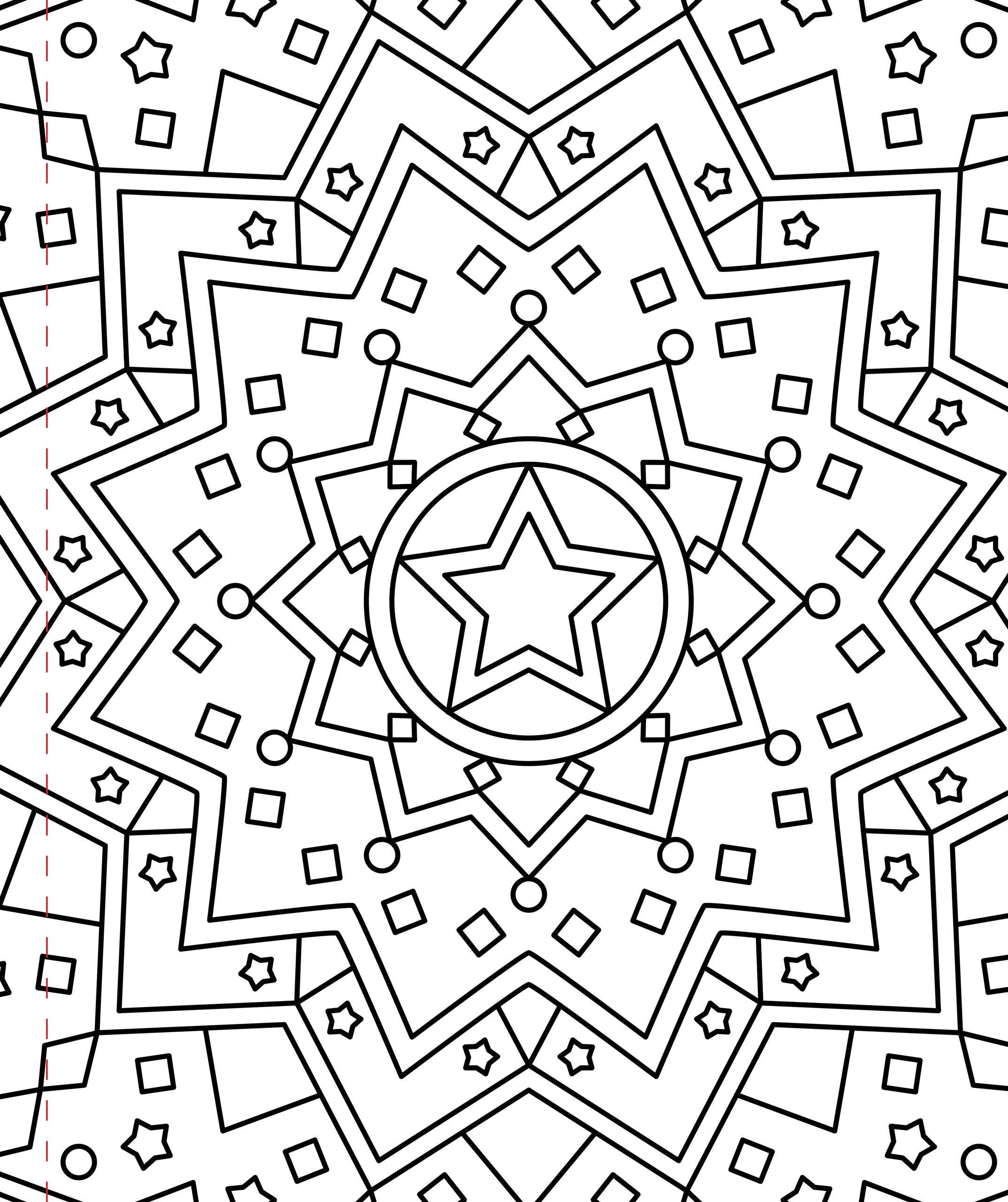 Mindfulness Large Print Coloring Book