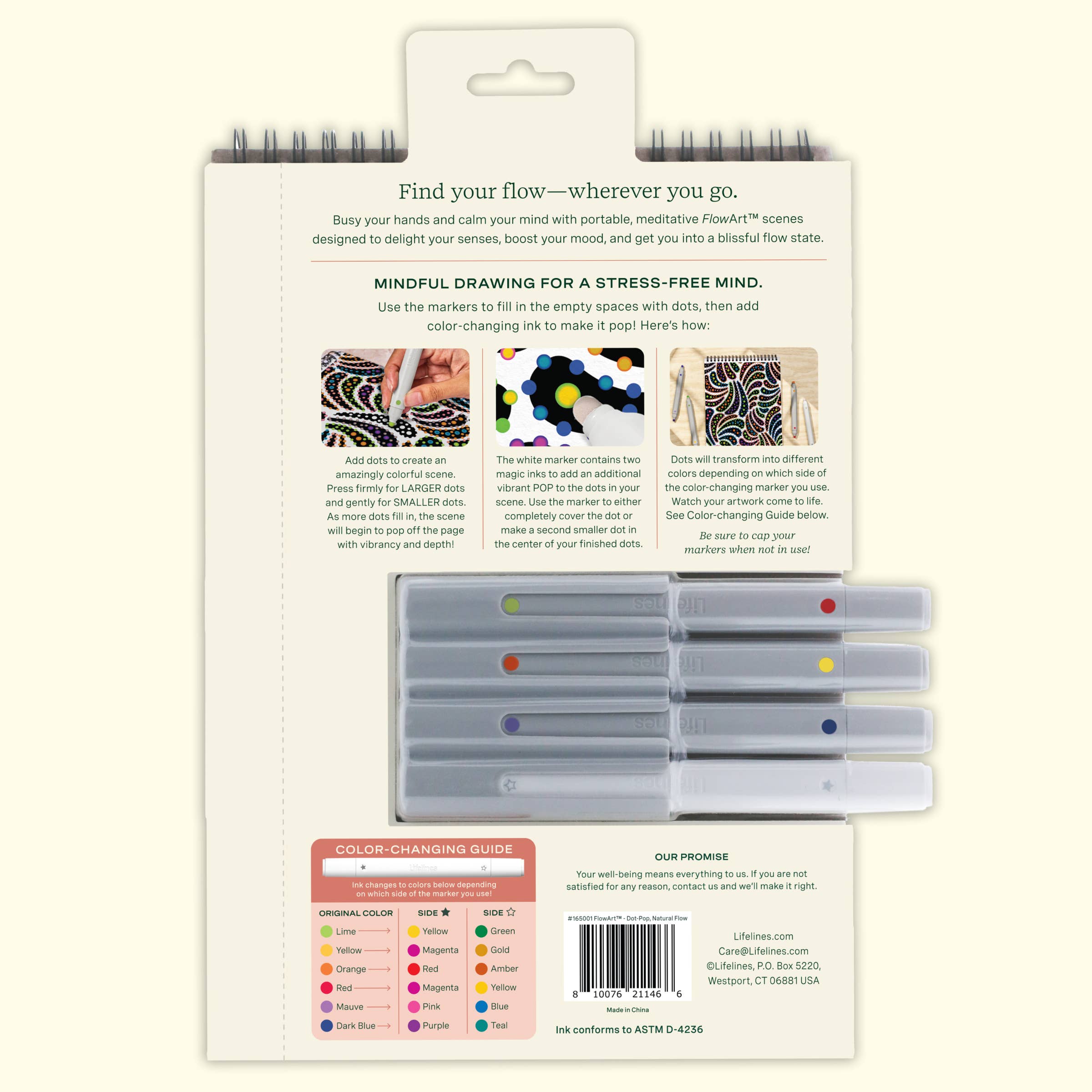 FlowArt Dot Pop Natural Flow