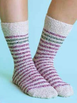 Botanical Multi World Softest Cozy Crew Socks