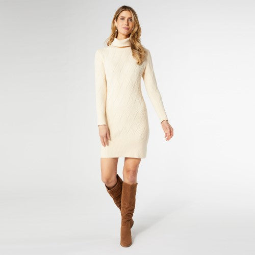 knee length sweater dress Rei Polo Shift Short Sleeve Knee-Length The Anna Sweater dress and brown knee