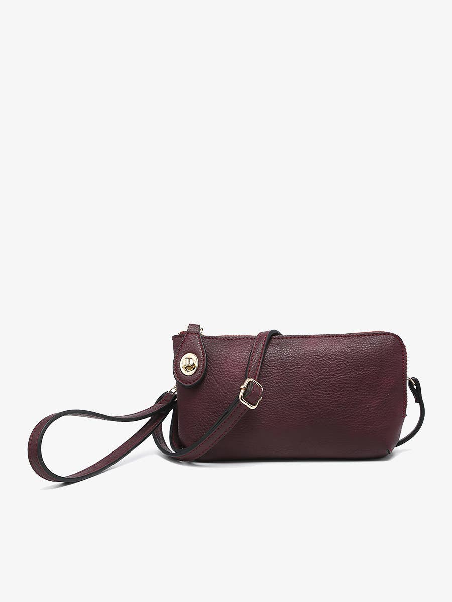 Kendall Crossbody Wristlet w/ Twist Lock Closure
