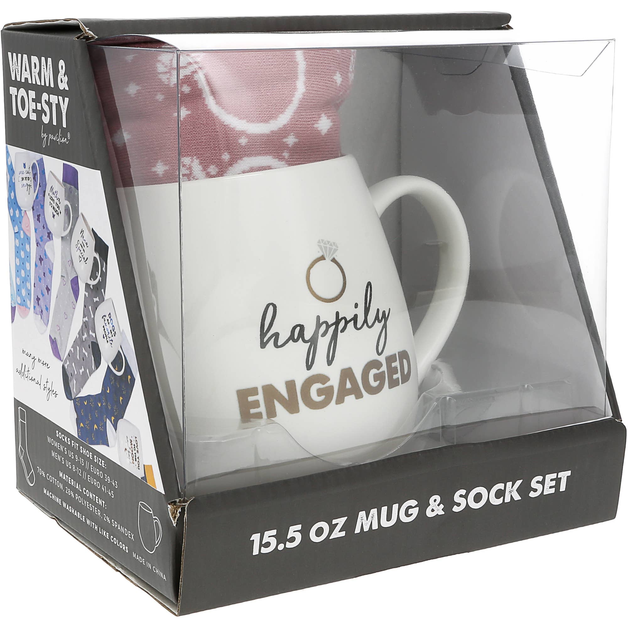 Happily Engaged Mug and Sock Set