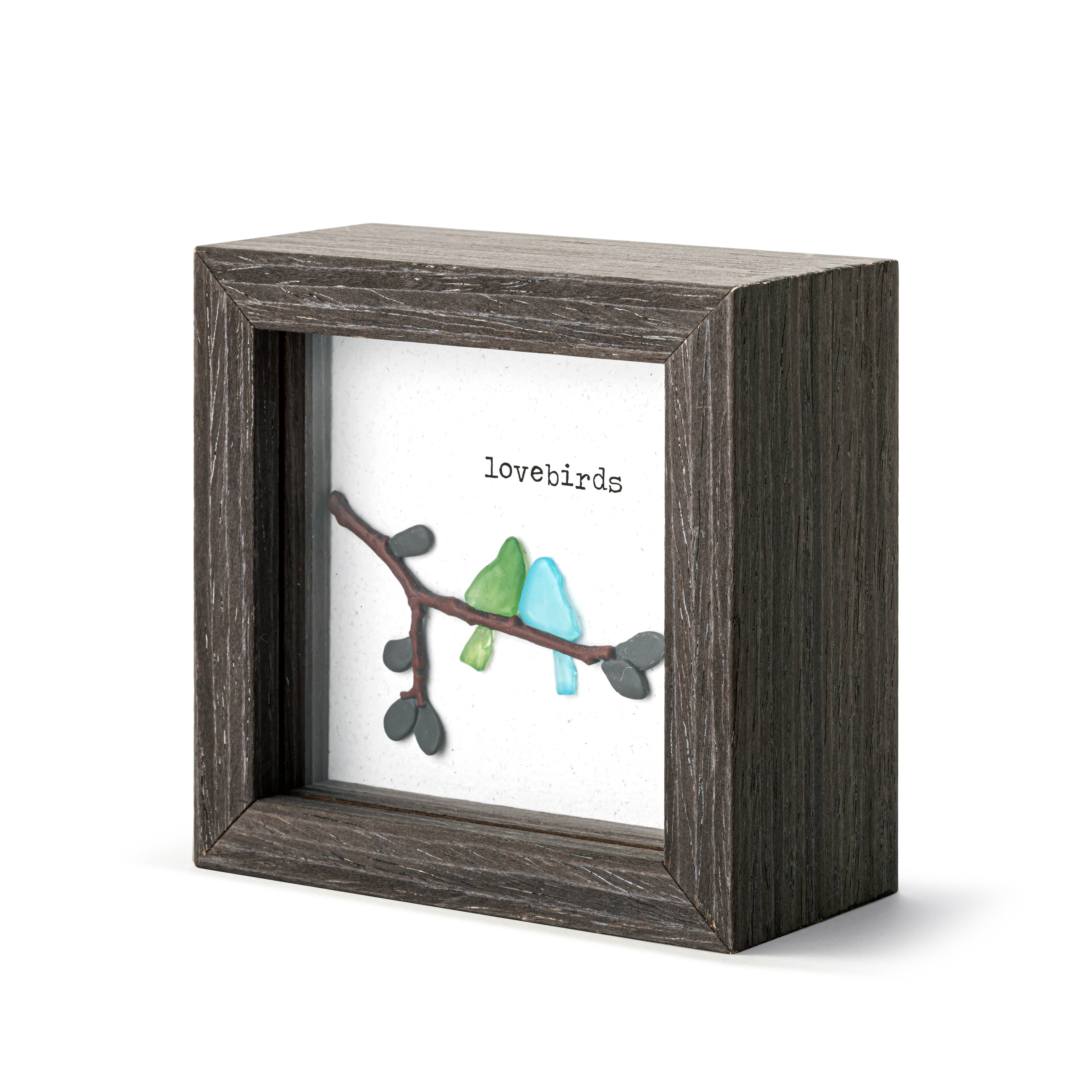 Love Birds Shadow Box by Demdaco
