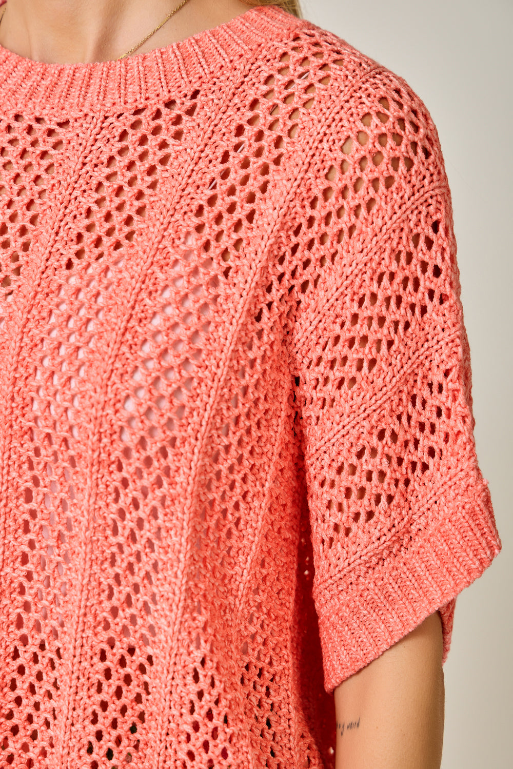 Crochet Dolman Sweater