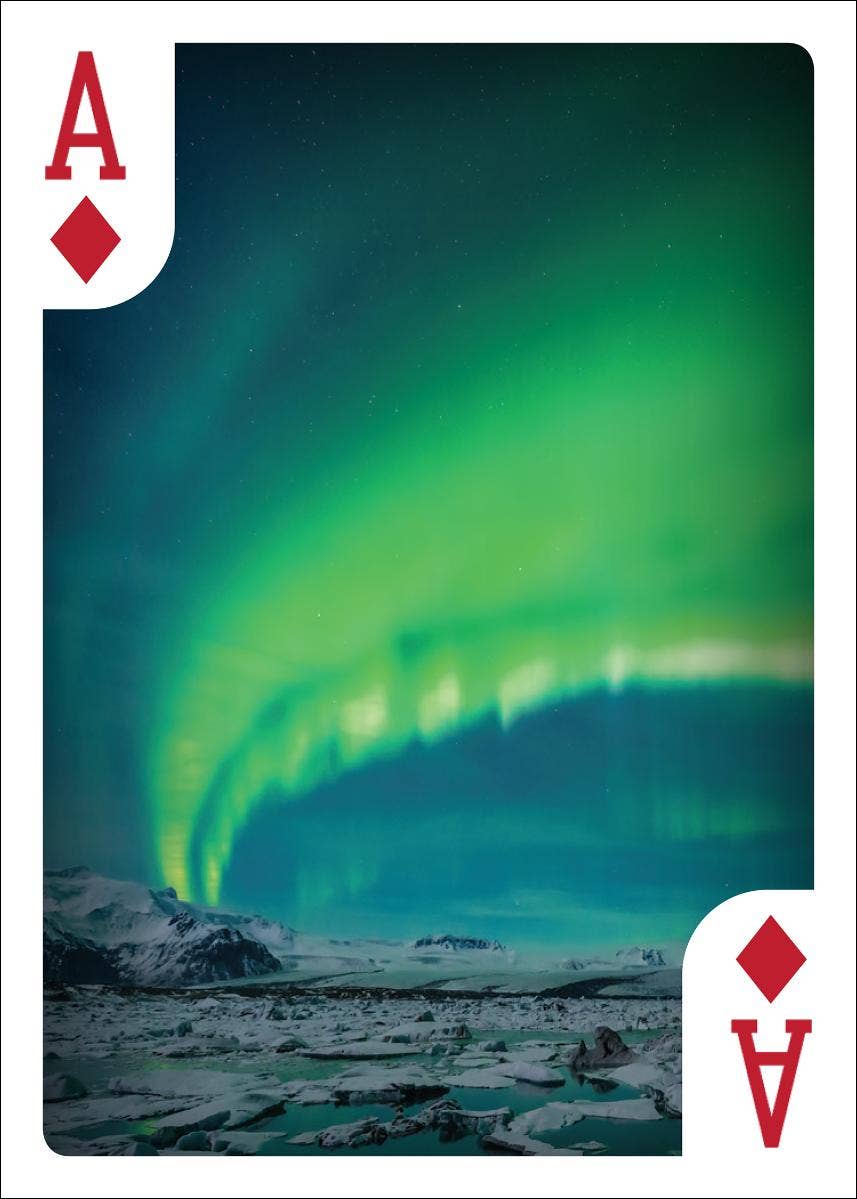 Northern Lights Playing Cards