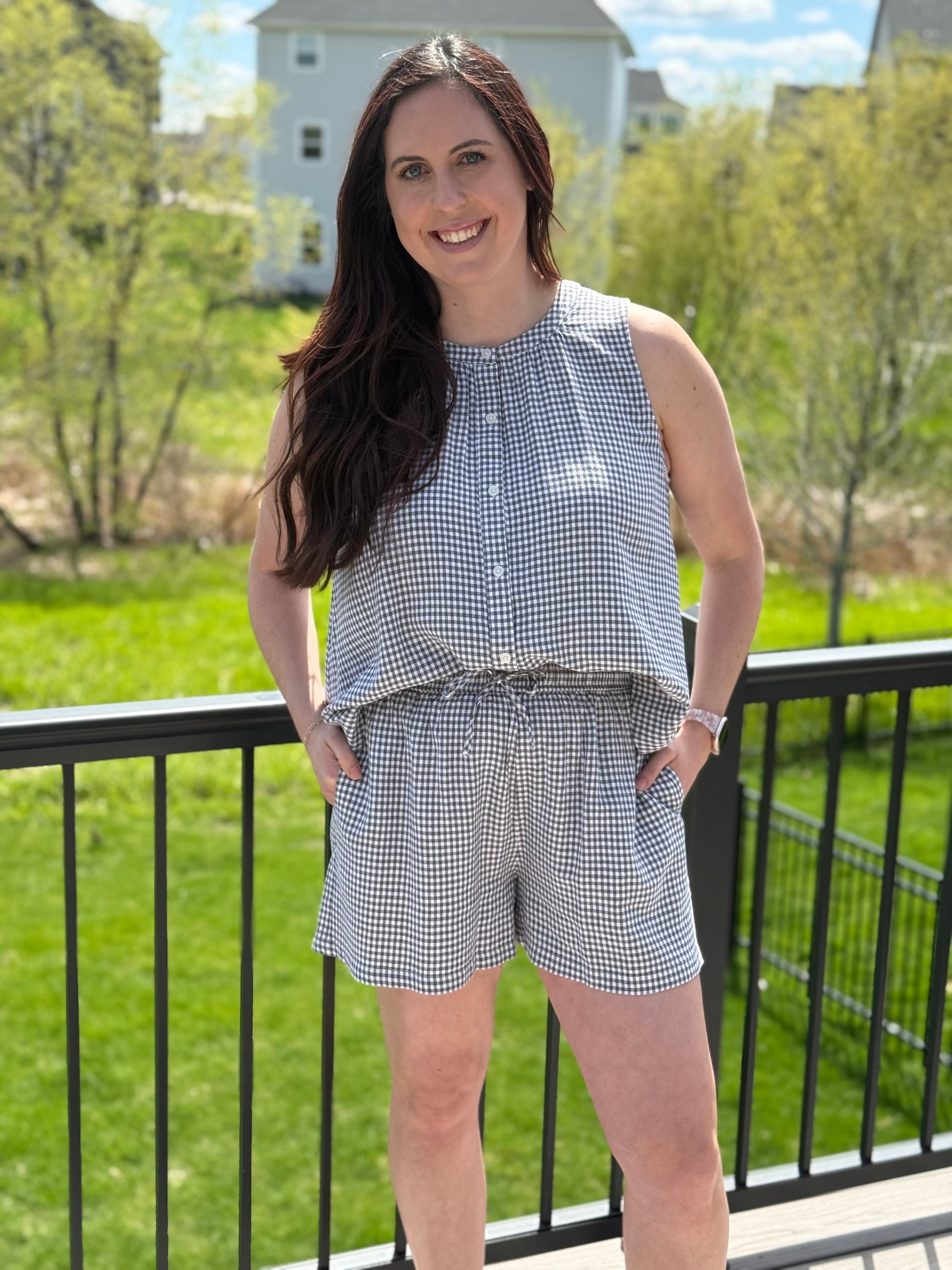 Caelis Gingham Shorts