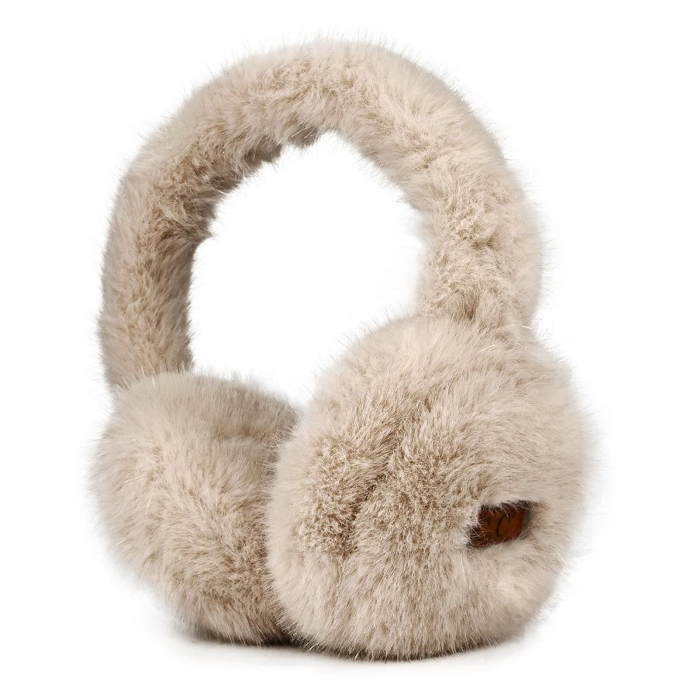 Glitter Faux Fur Earmuffs