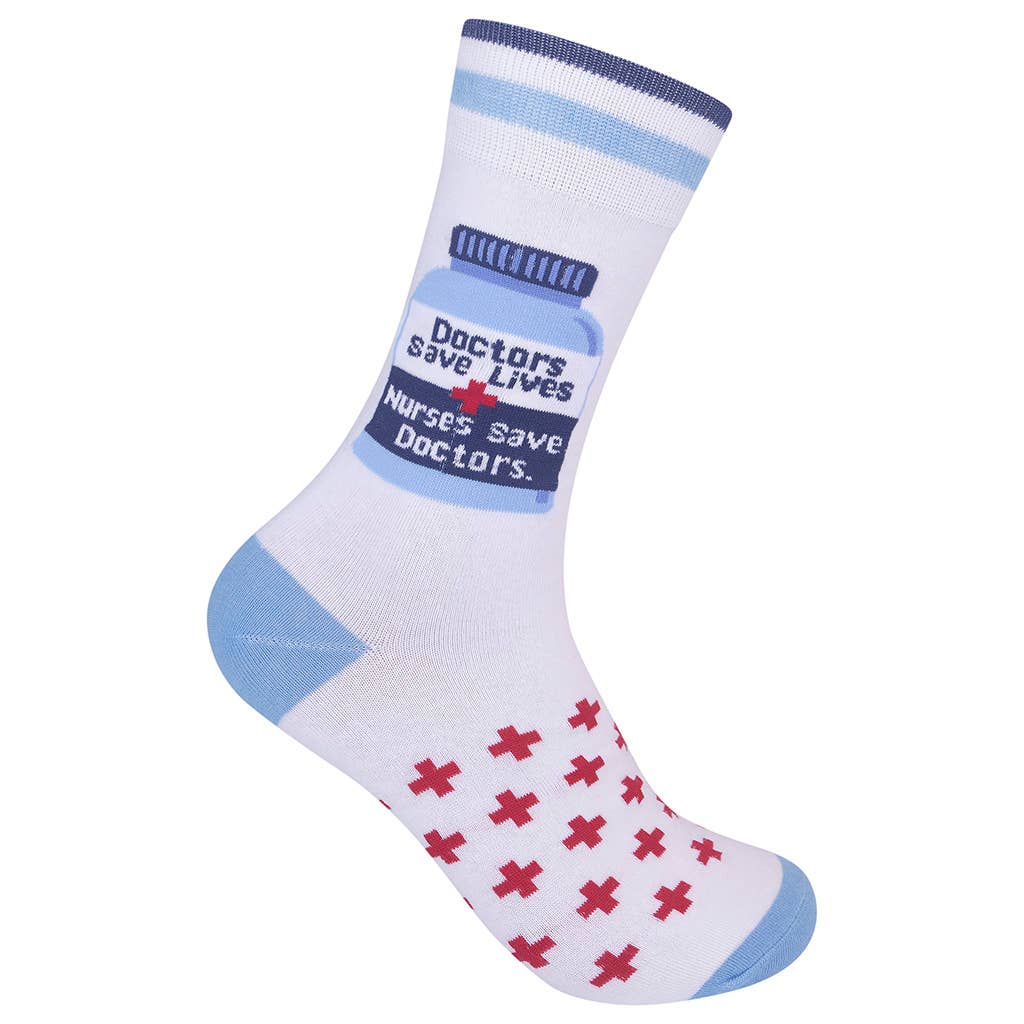 Nurses Save Doctors Socks