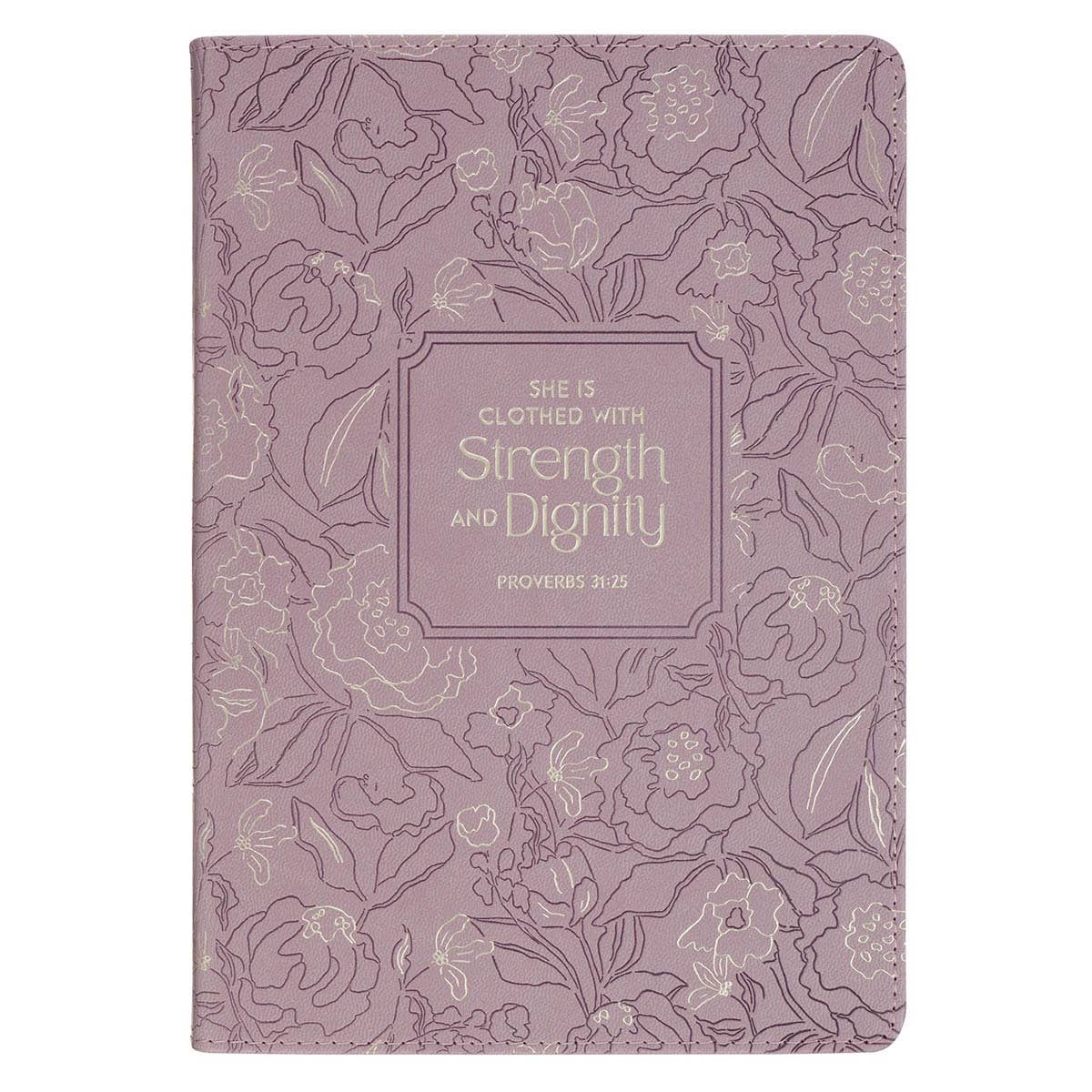 Journal Classic She Is Clothed With Strength And Prov 31:25