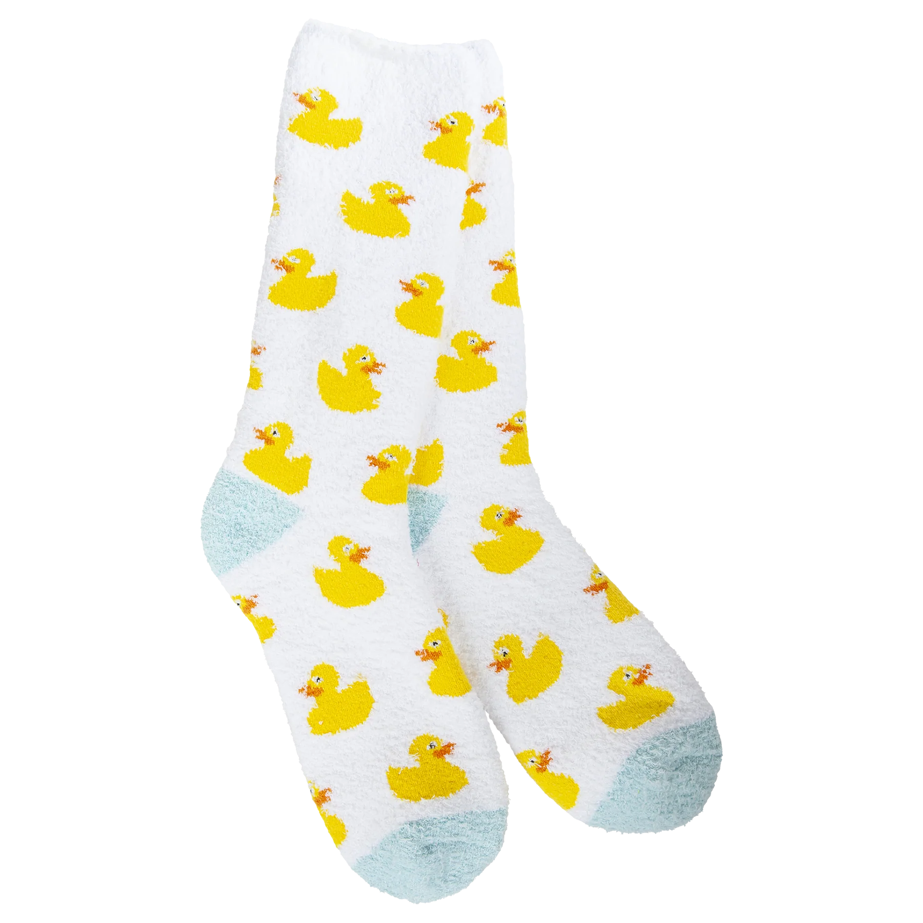 Cozy Collection Rubber Duckie Crew Socks