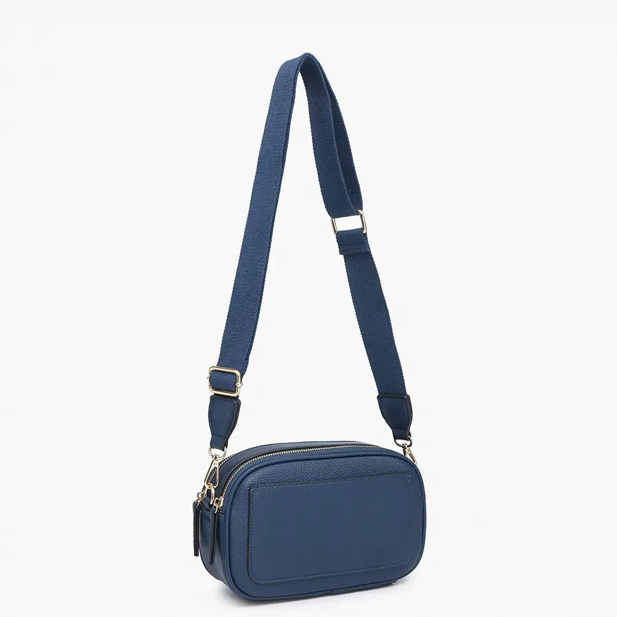 Sky Dual Zip Crossbody Bag