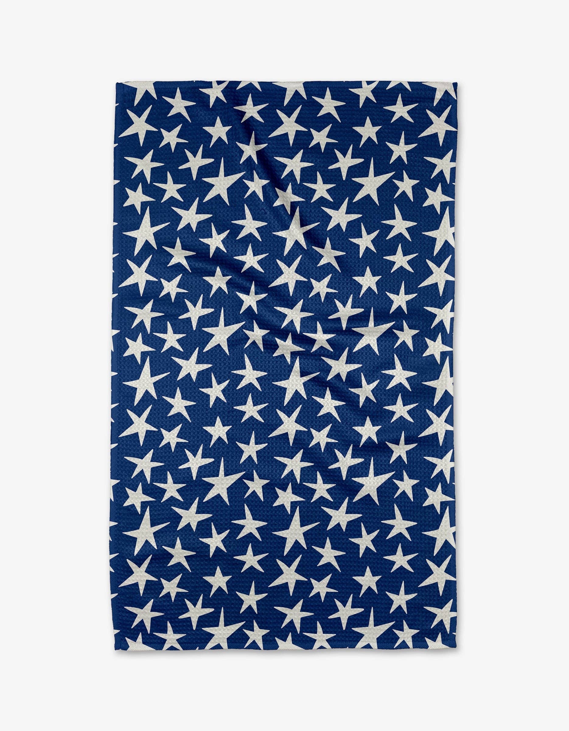Geometry USA Stars Tea Towel