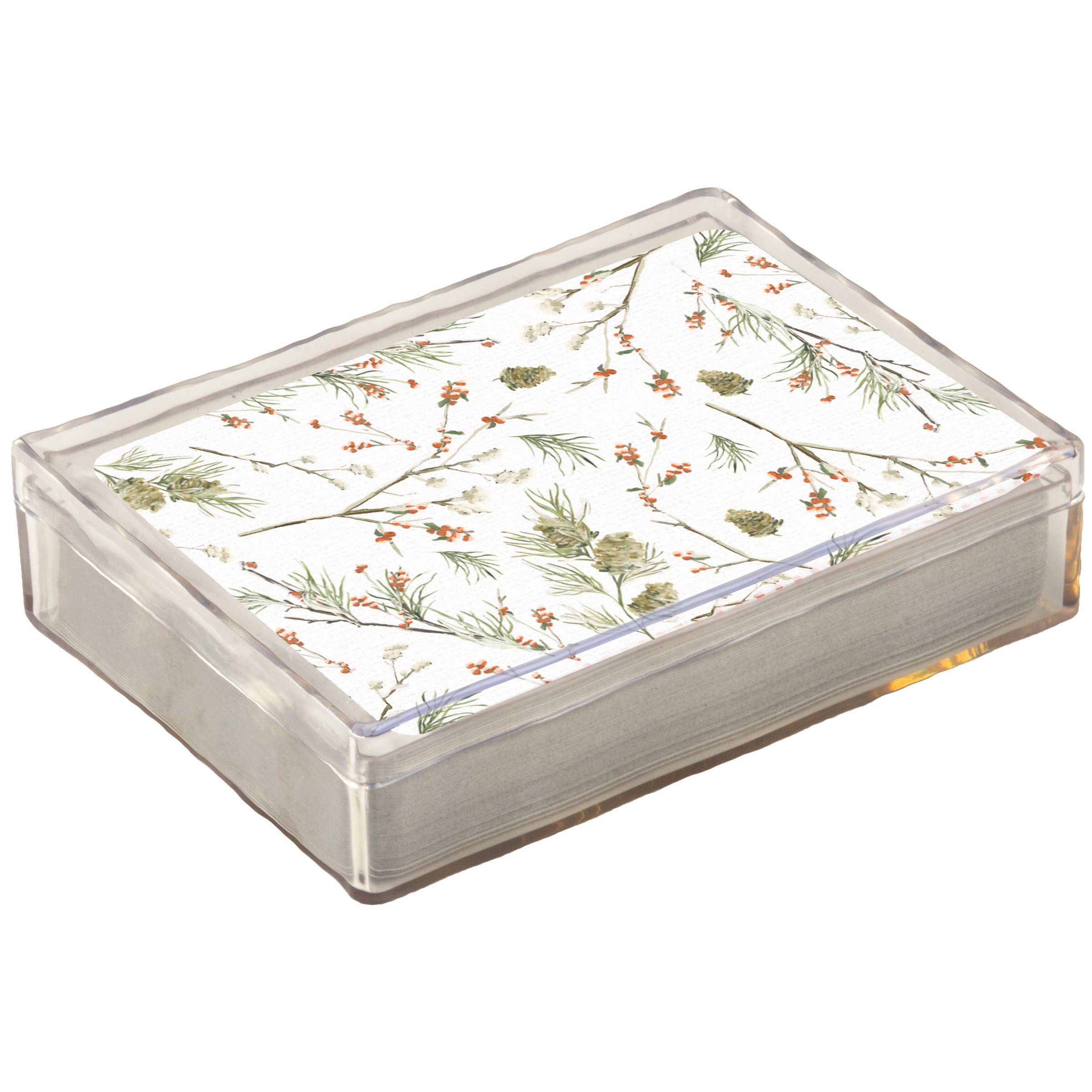 Winter Birds Playing Cards