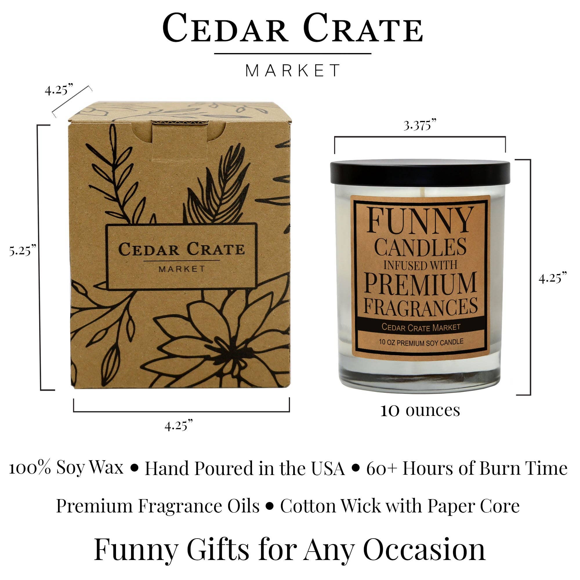Retirement Candle - Smells Like Not My Problem Anymore
