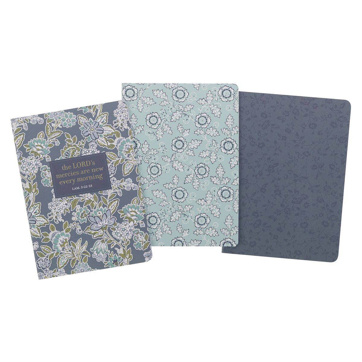 Notebook Set 3pc LG New Mercies Lam. 3:22-23