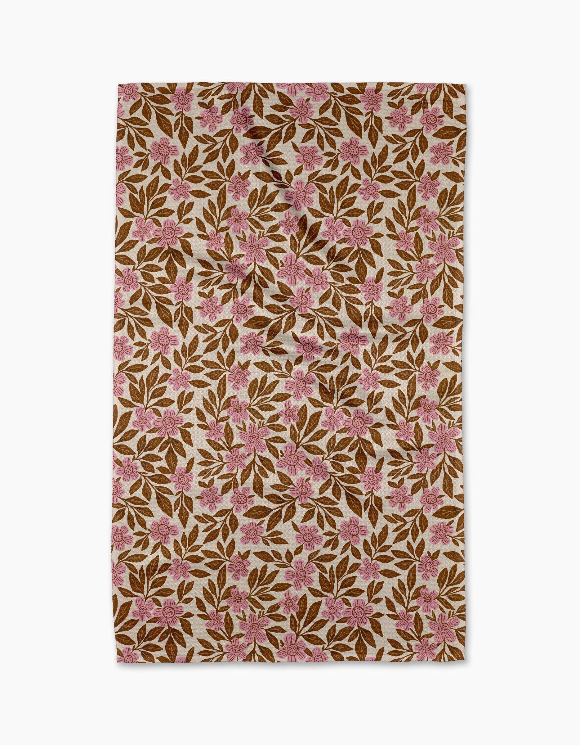 Geometry Floral Meadow Tea Towel